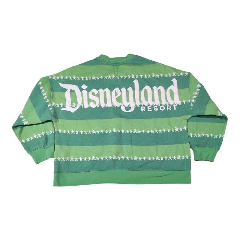 Disneyland Striped Spirit Jersey Sweatshirt Resort Mickey and Friends Parade